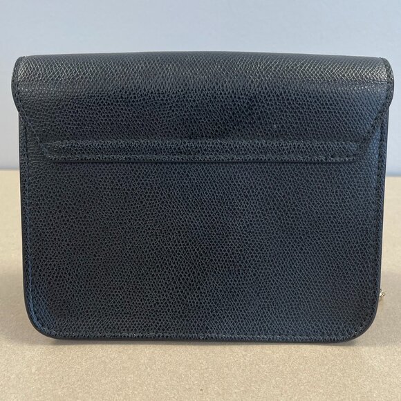 Furla Black Leather Mini Metropolis Chain Crossbody Bag - Preowned - Picture 2 of 16